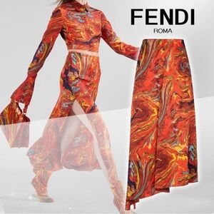 SKIRT-WOVEN FABRIC
color: georgia